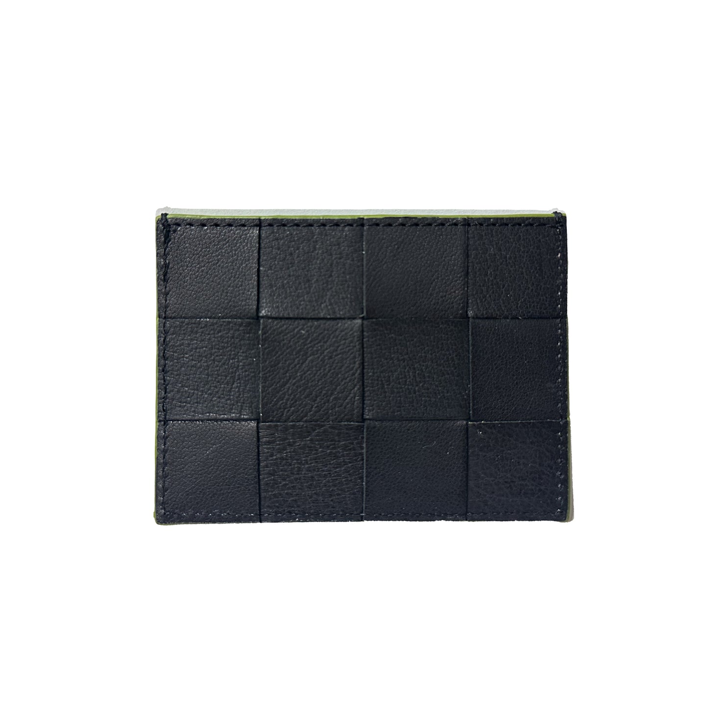 CHECK CARD HOLDER BLACK