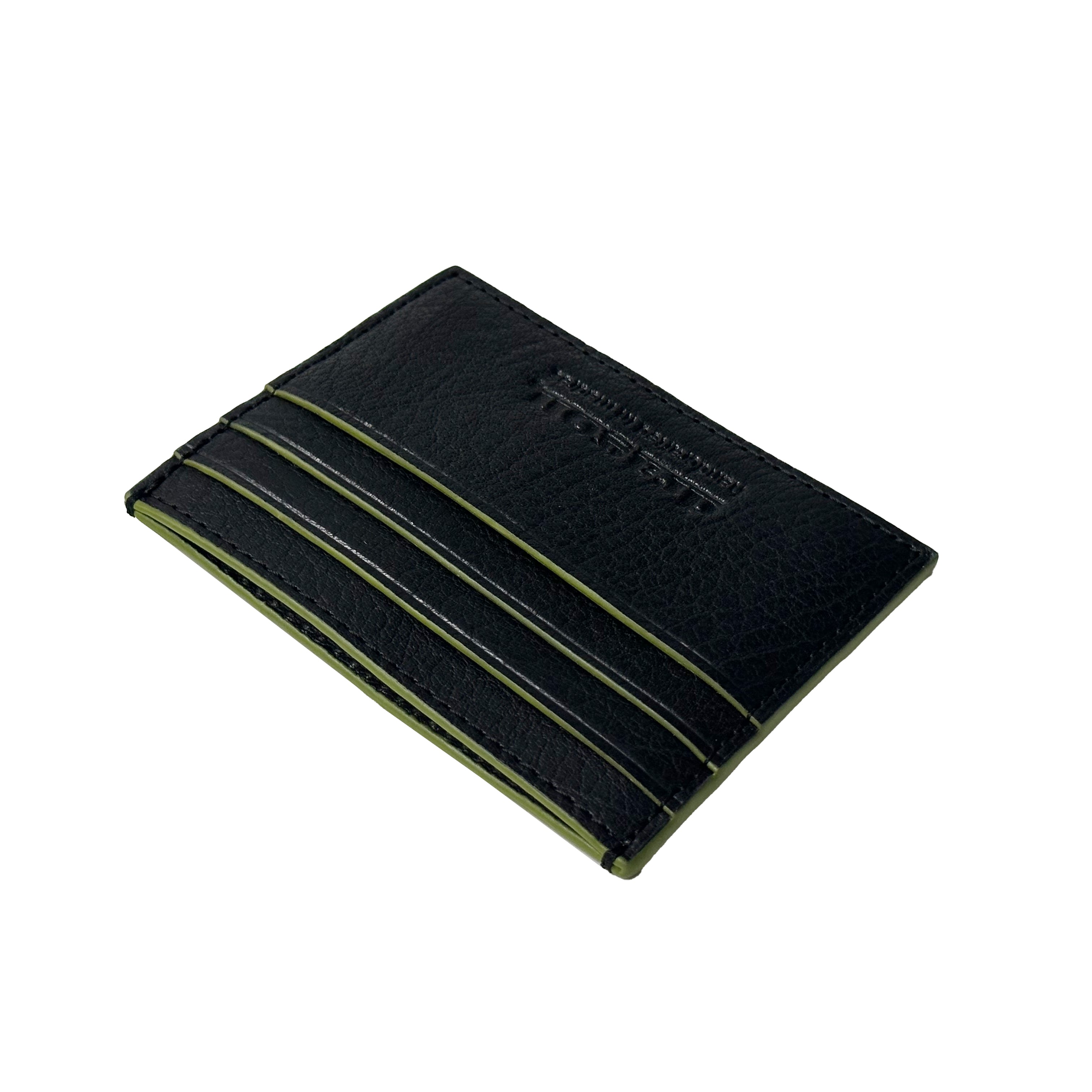 CHECK CARD HOLDER BLACK