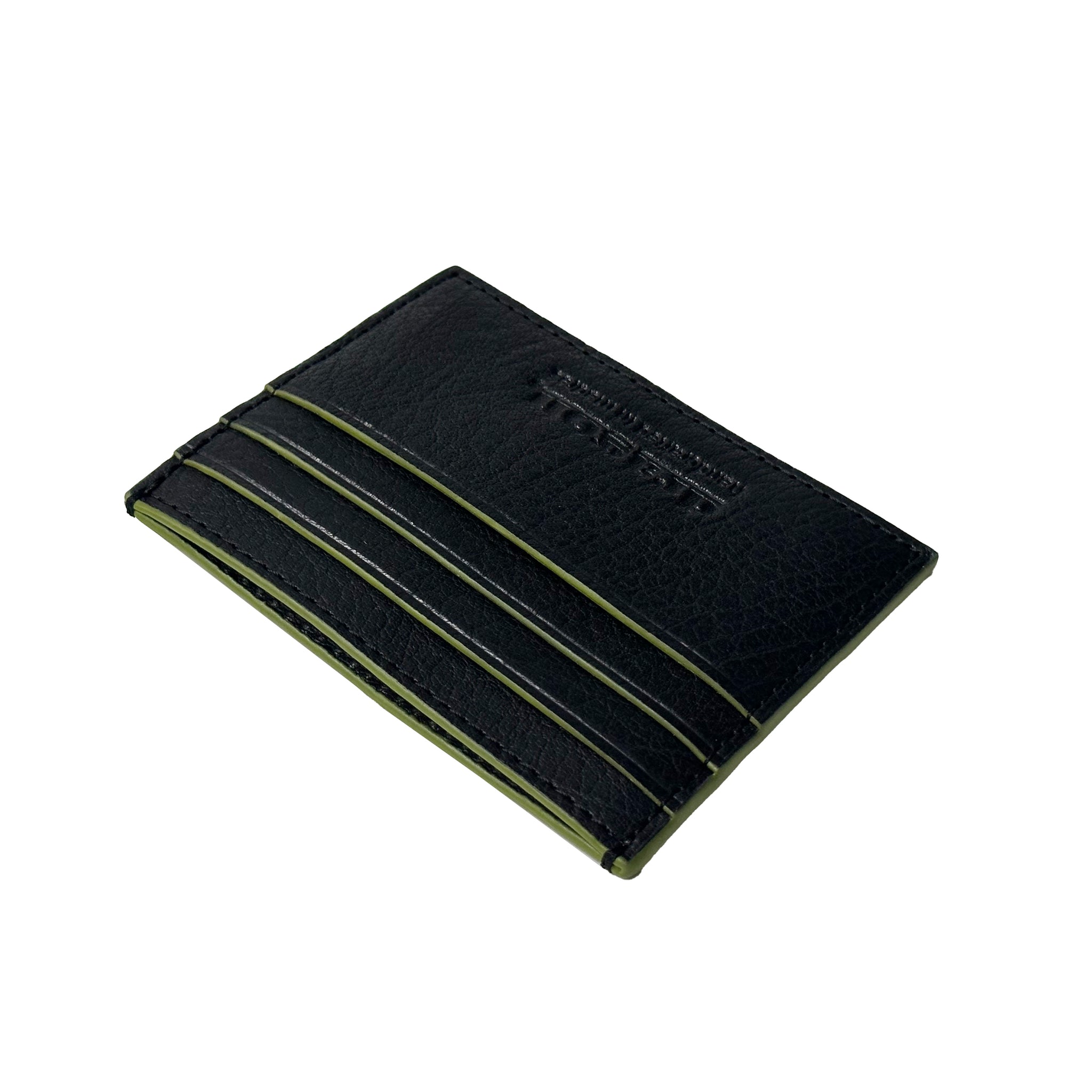 CHECK CARD HOLDER BLACK