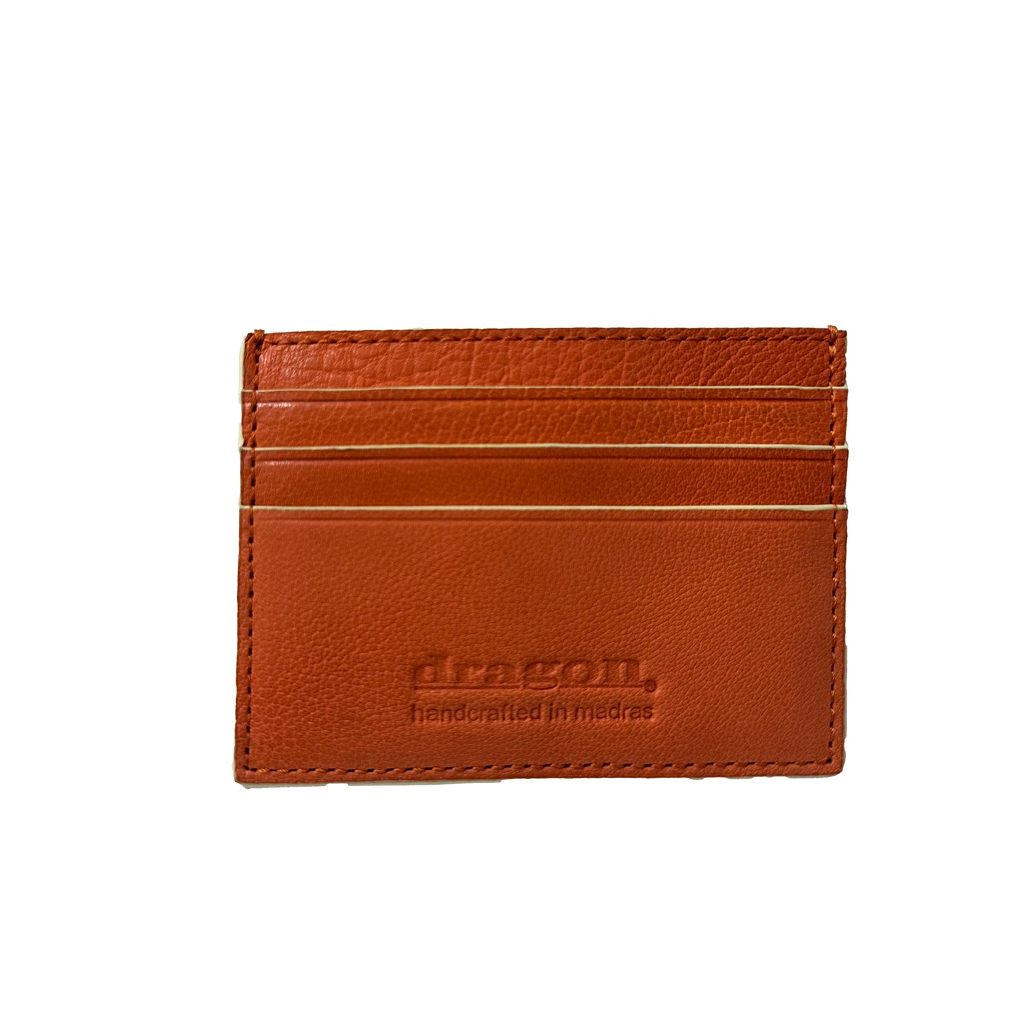 CHECK CARD HOLDER ORANGE  ON SALE 20%