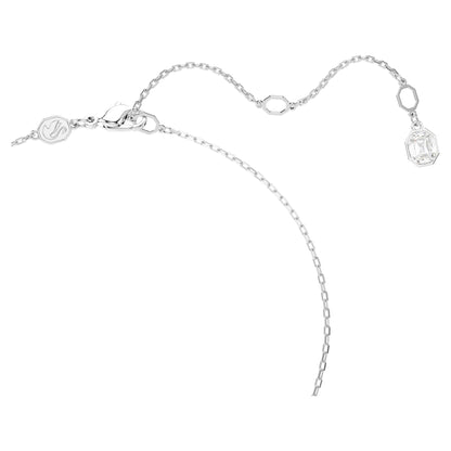 Constella pendant Round cut White Rhodium plated