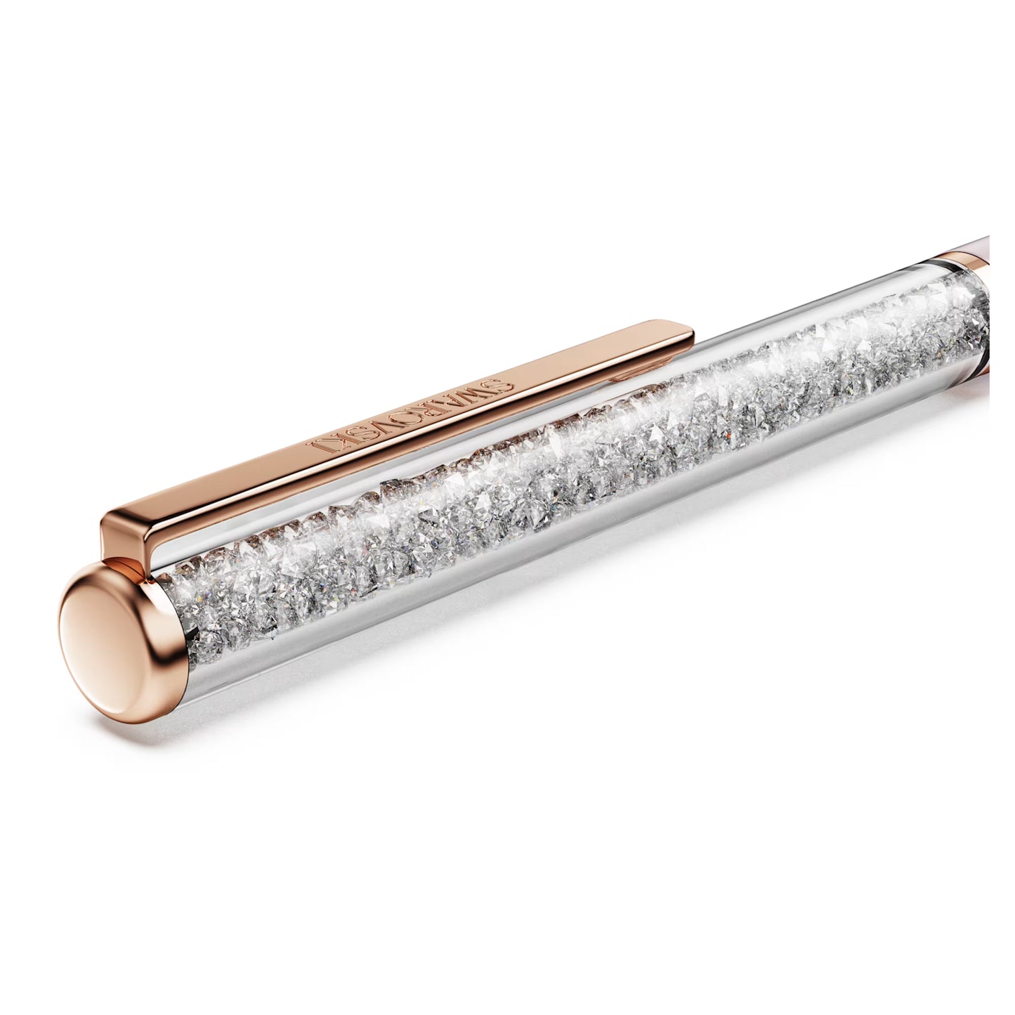 Crystalline Silk ballpoint pen Pink Pink lacquered Rose gold-tone plated