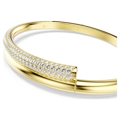 Dextera bangle Magnetic closure White Gold-tone plated Size: S