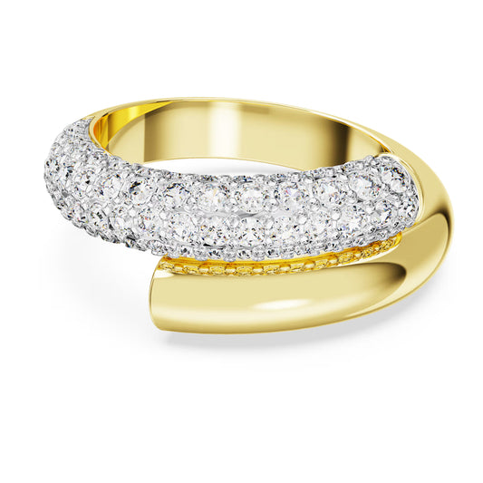 Dextera ring White Gold-tone plated Size: 52