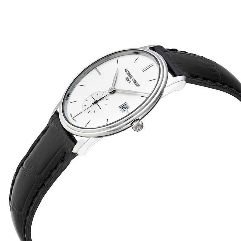 Slimline Quartz White Dial Men's Watch