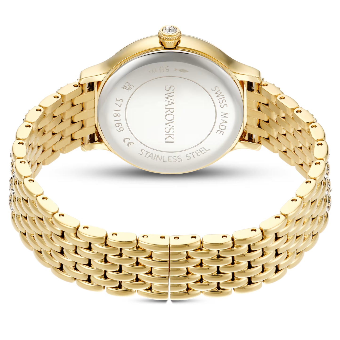 Imber watch Swiss Made, Metal bracelet, Gold tone, Gold-tone finish  ON SALE 30%