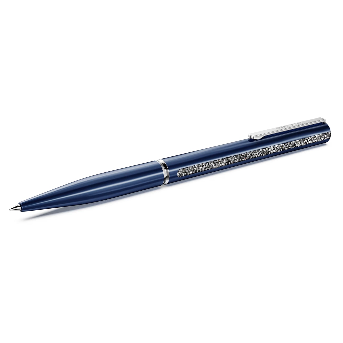 Crystal Shimmer Glide ballpoint pen Blue Blue lacquered Chrome plated