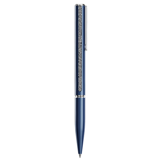 Crystal Shimmer Glide ballpoint pen Blue Blue lacquered Chrome plated