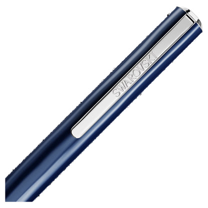Crystal Shimmer Glide ballpoint pen Blue Blue lacquered Chrome plated