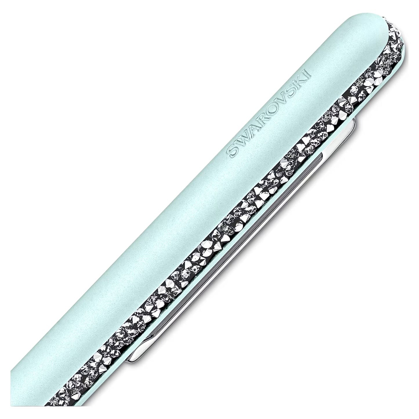 Shimmer ballpoint pen Green, Green lacquered, Chrome plated