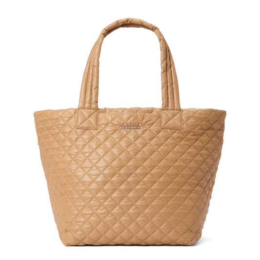 Caramel Rec Deluxe Medium Metro Tote - Cosmos Boutique New Jersey