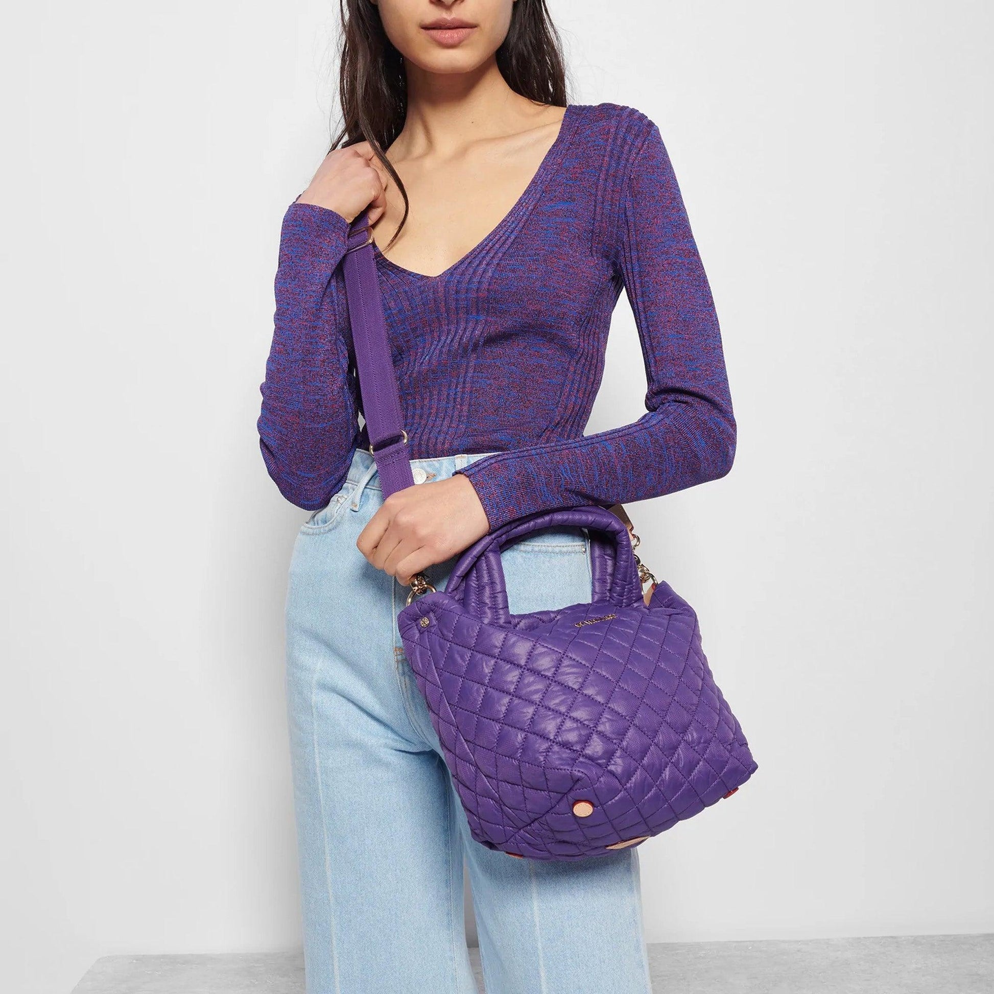 Amethyst Mini Metro Tote Deluxe - Cosmos Boutique New Jersey