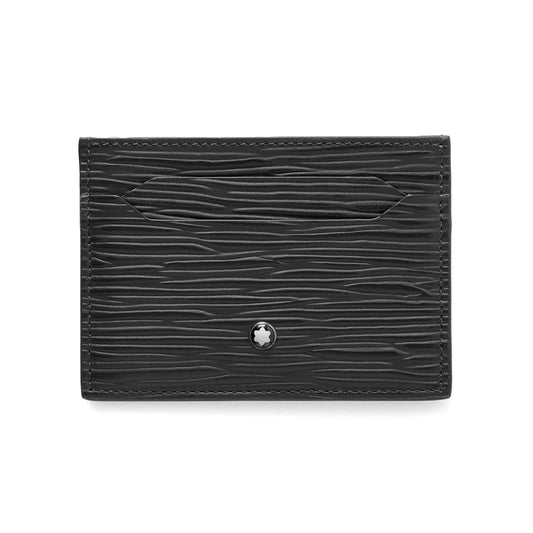 Meisterstück 4810 Textured-Leather Cardholder Black
