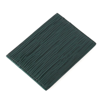 Meisterstück 4810 Textured-Leather Cardholder Green