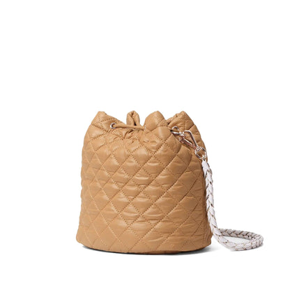 Caramel Rec Crosby Drawstring Bucket Bag - Cosmos Boutique New Jersey