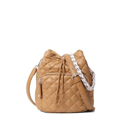 Caramel Rec Crosby Drawstring Bucket Bag - Cosmos Boutique New Jersey