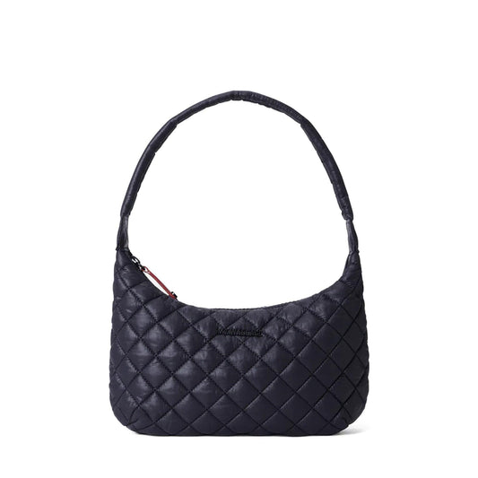 Black Small Metro Shoulder Bag - Cosmos Boutique New Jersey