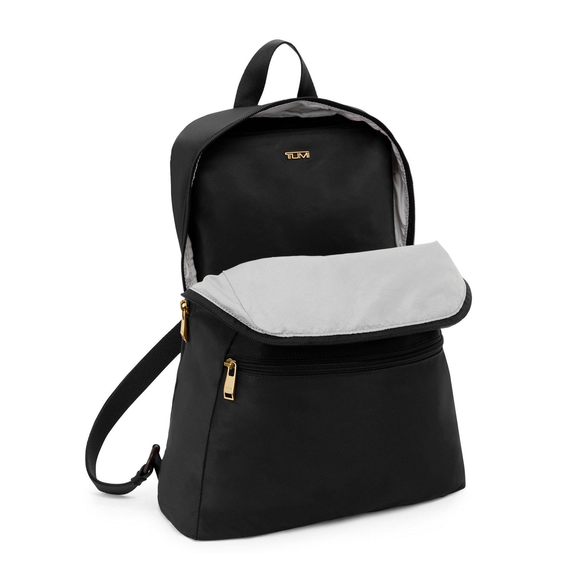 black and gold laptop backpack Just In Case® Backpack