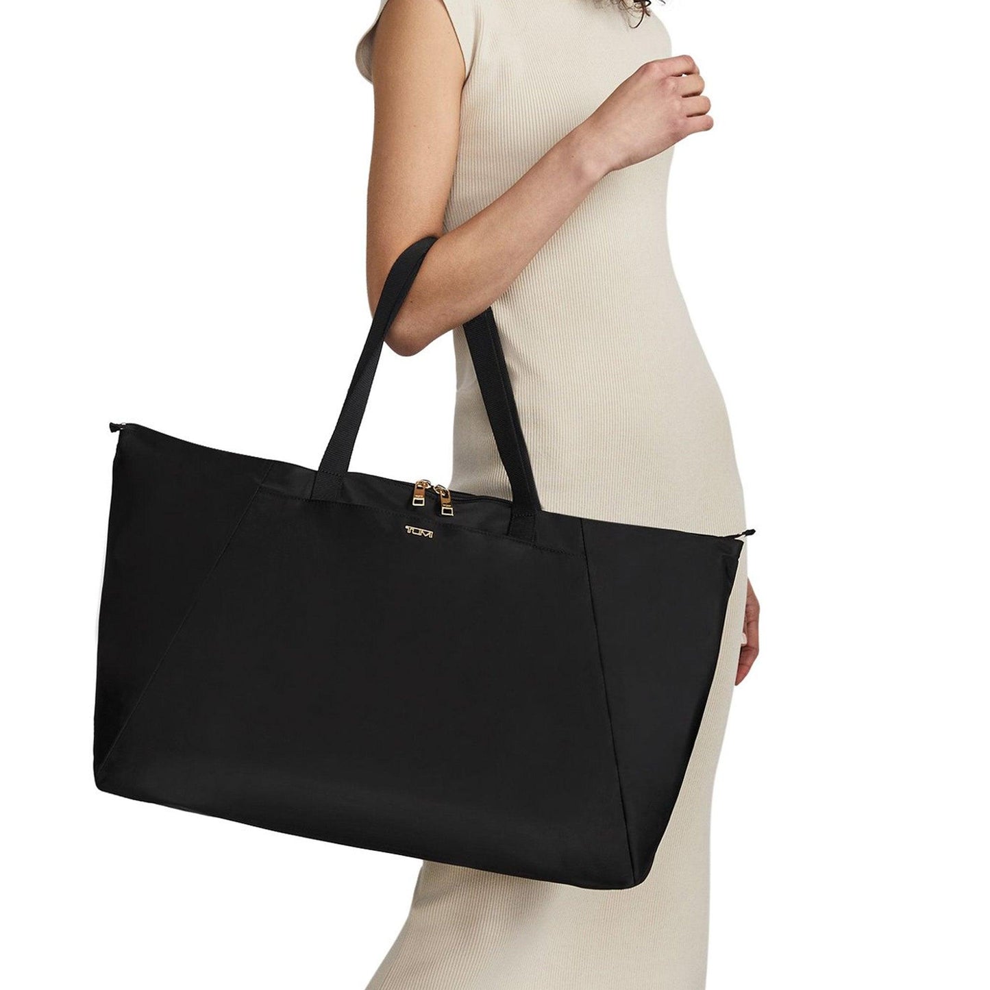 Just In Case® Tote - Black/Gold - Cosmos Boutique New Jersey