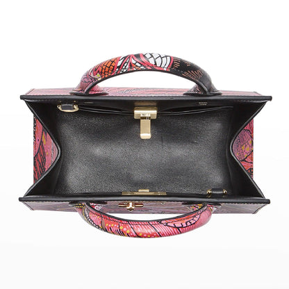 The Studio Batik Top-Handle Bag - Cosmos Boutique New Jersey