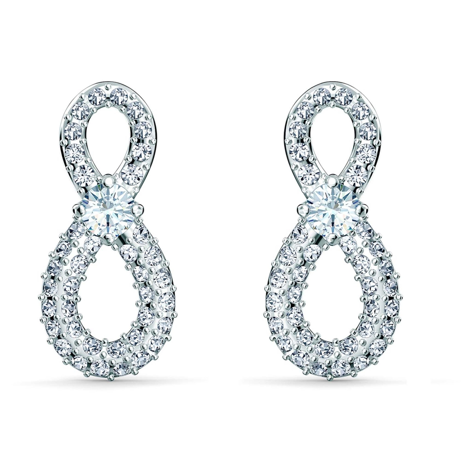 Swarovski Infinity earrings - Cosmos Boutique New Jersey