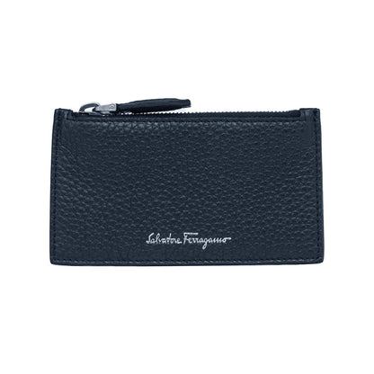 Firenze Leather Zip-Top Card Case - Cosmos Boutique New Jersey