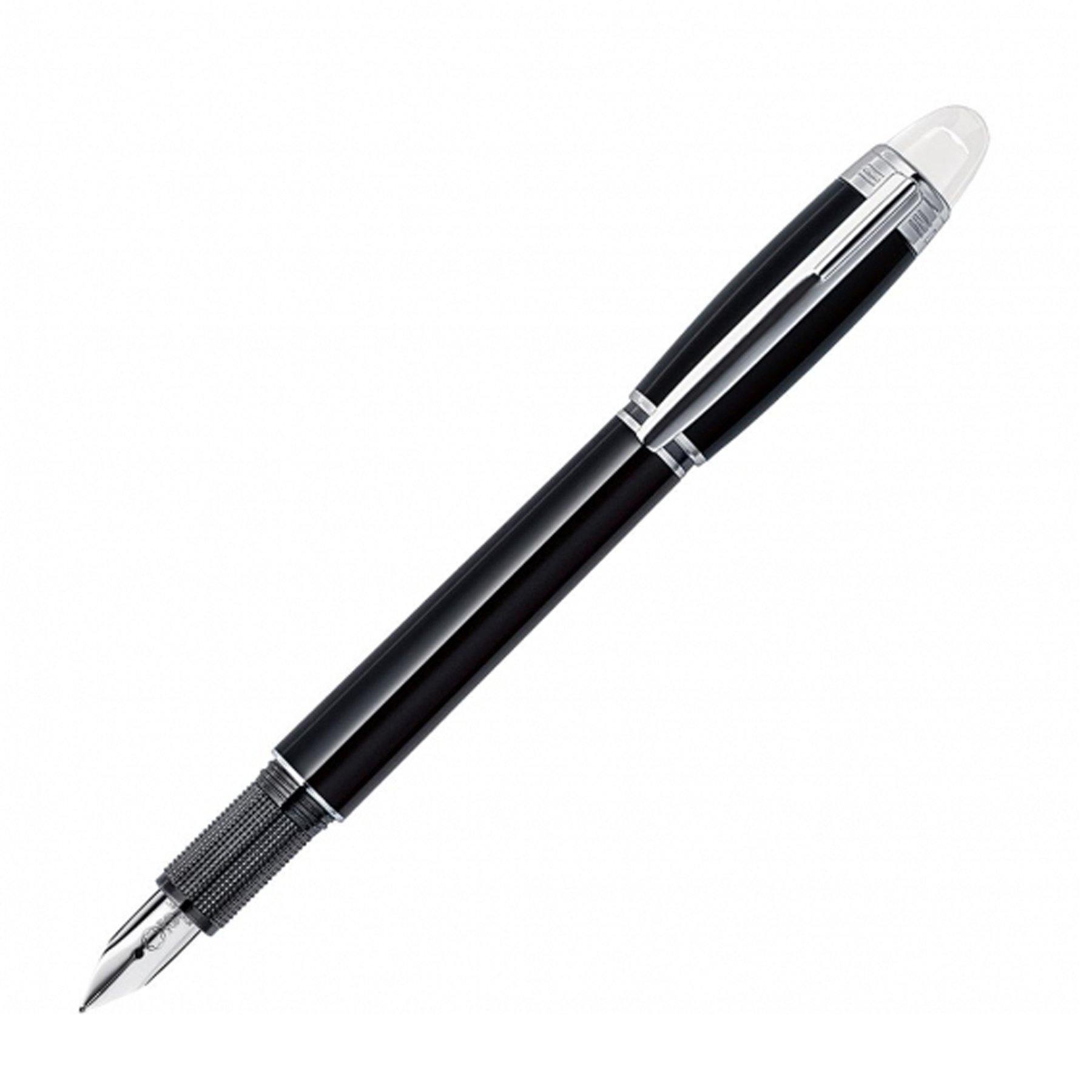 Starwalker Platinum-Coated Resin Fountain Pen Fine Nib - Cosmos Boutique New Jersey