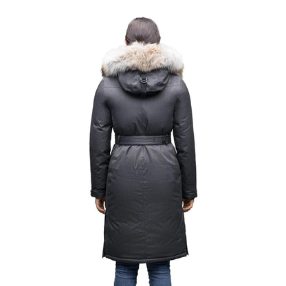 Morgan Ladies Long Coat - Cosmos Boutique New Jersey