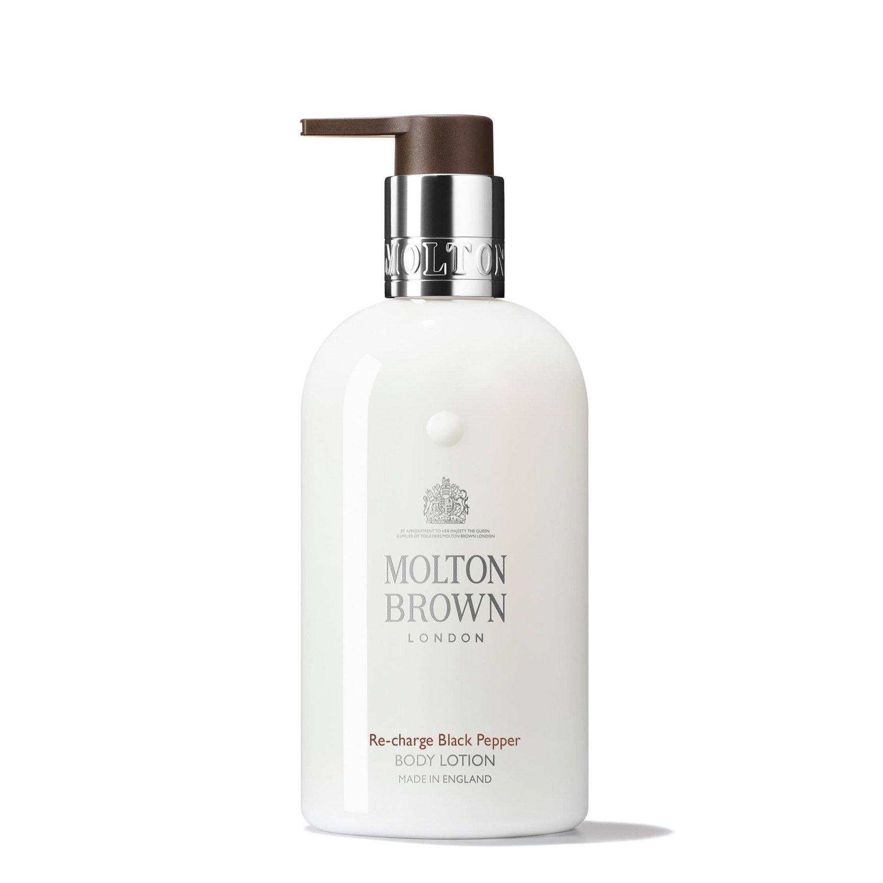 Re-Charge Black Pepper Body Lotion - Cosmos Boutique New Jersey