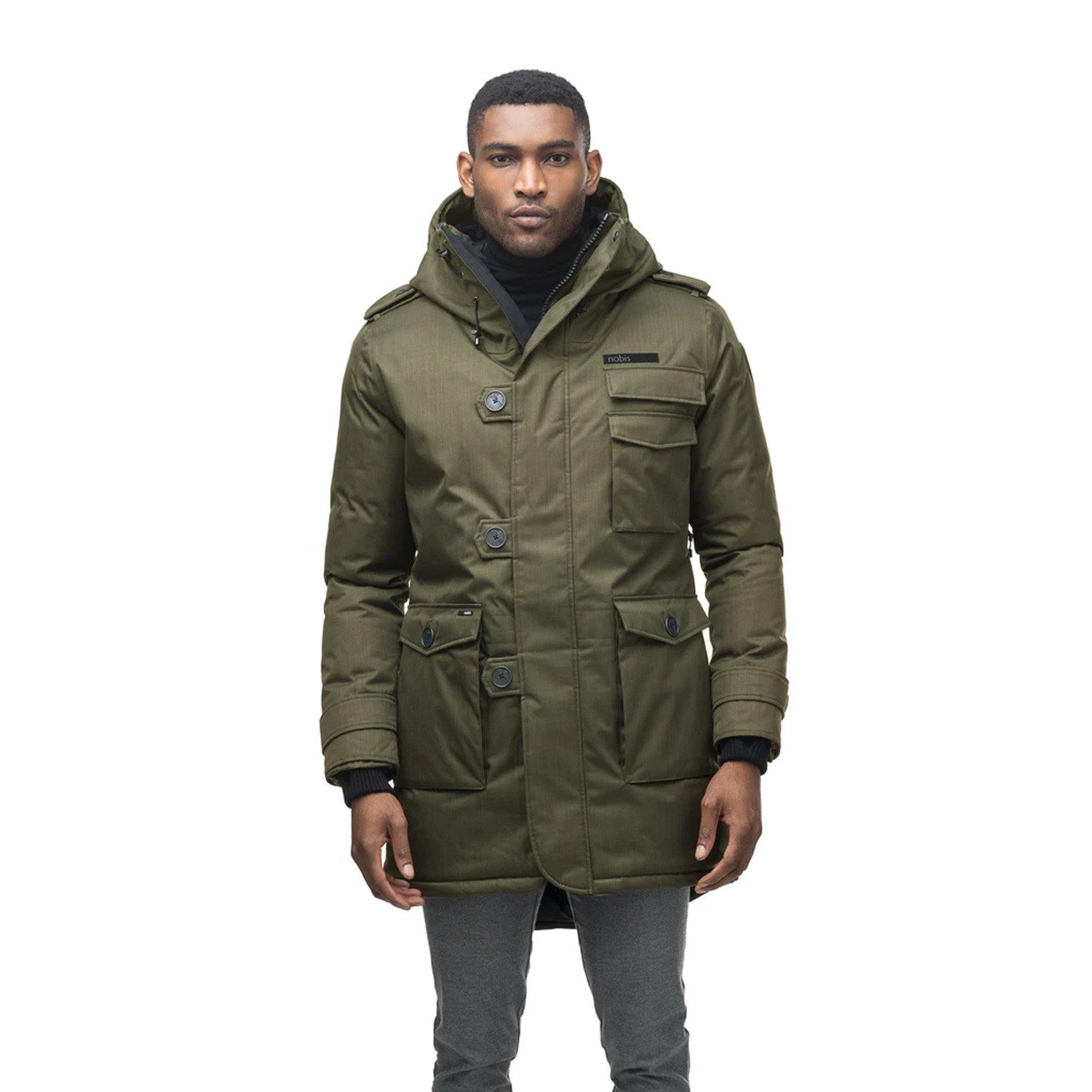 Shelby Mens Military Parka - Cosmos Boutique New Jersey